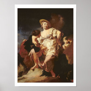 Poster Le diseur de bonne aventure (L'Indivona), 1740