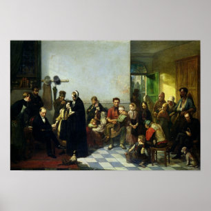 Poster Le docteur pour les pauvres