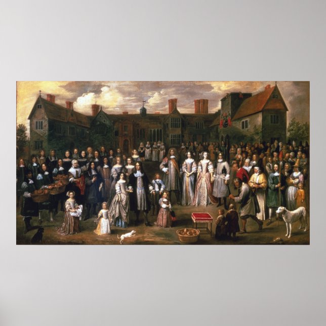 Poster Le Dole Tichborne, 1671 (Devant)