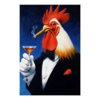 Le Don de l'Aube | Coq Dapper Fumer Cigar