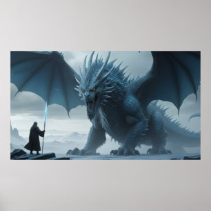 Poster Le Dragon de Glace et l'Assistant Thie. Rencontrez