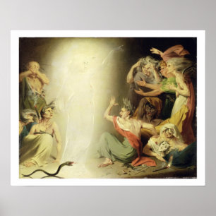 Poster Le fantôme de Clytemnestra réveillant les fureurs,