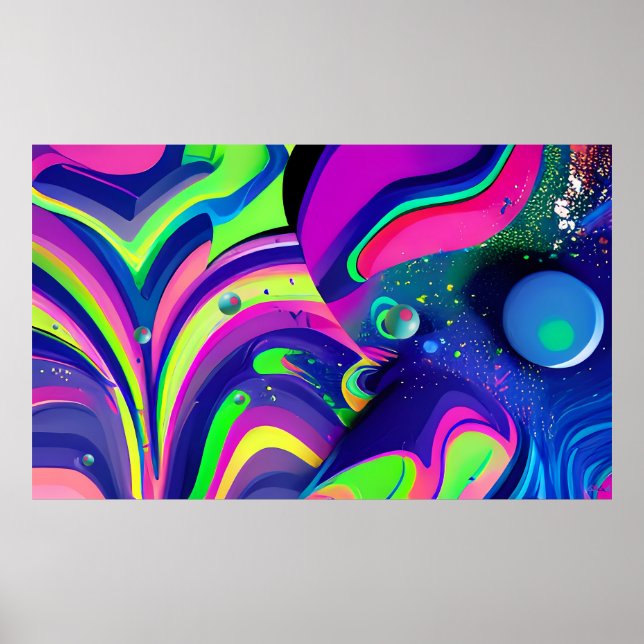 Poster Le fantôme de la dimension Art (Devant)