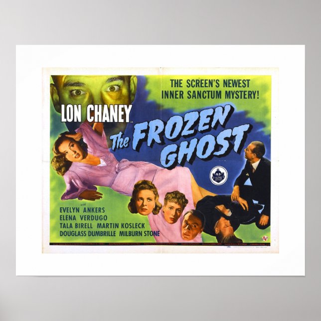 Poster Le fantôme gelé (Devant)