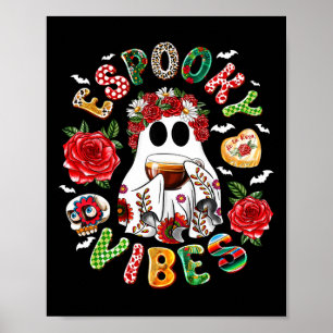Poster Le Fantôme Mexicain Espooky Vibes Pantasmas Concha