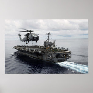 Poster Le faucon de mer de MH-60R part USS John C Stennis