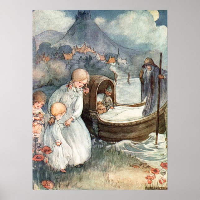 Poster Le ferry d'Anne Anderson (Devant)