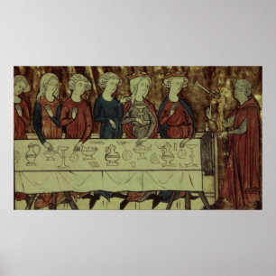 Poster Le festin d'anniversaire de Nubien, roi de