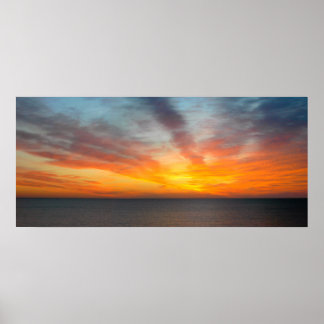Poster Le feu dans le ciel