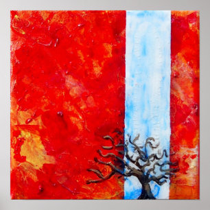 Poster Le feu de Moïse - Exode 3:1-22