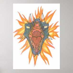 Poster Le feu du dragon