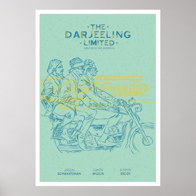 Poster Le film alternatif Darjeeling Limited (Devant)
