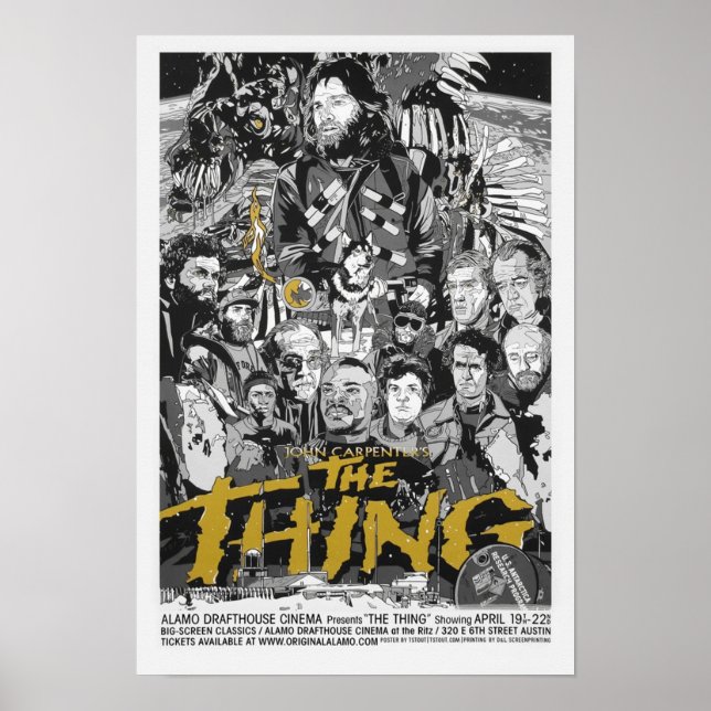 Poster Le film Thing (Devant)