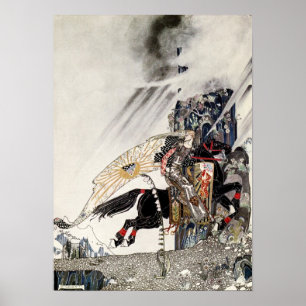 Poster Le fils de la veuve : L'jeune homme montant le