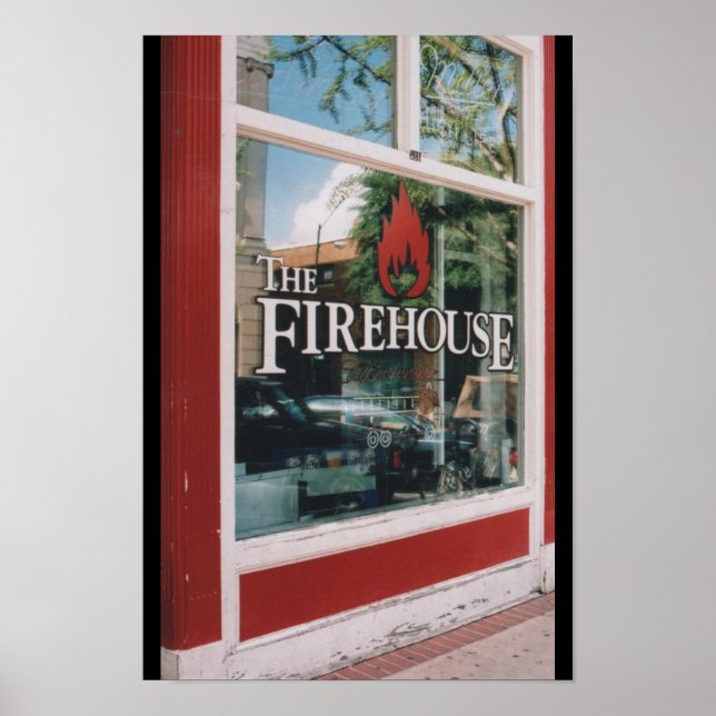 Poster Le Firehouse Bar dans le centre-ville d'Athènes, G (Devant)