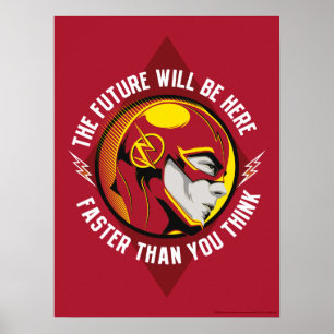 Poster Le Flash   "L'Avenir Sera Là"