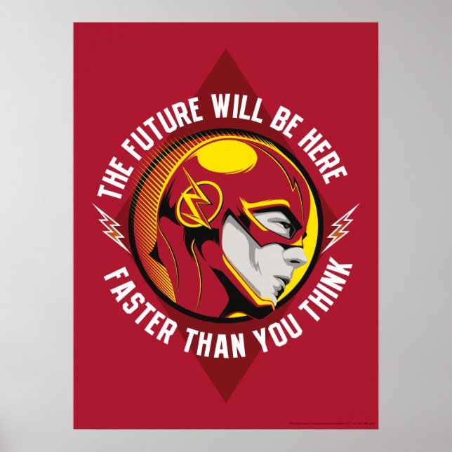 Poster Le Flash | "L'Avenir Sera Là" (Devant)
