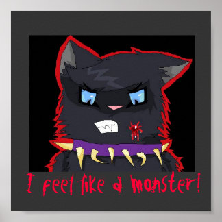 Poster Le Fléau ressemble à un monstre !
