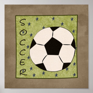 Poster Le football (collection sportive)
