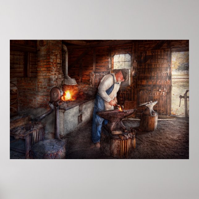 Poster Le forgeron - Le Smith (Devant)
