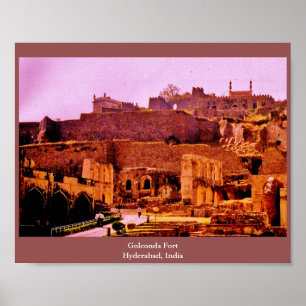 Poster Le fort de Golconda