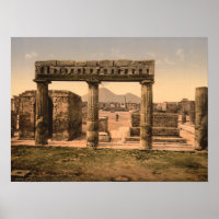 Le Forum, Pompéi, Campanie, Italie