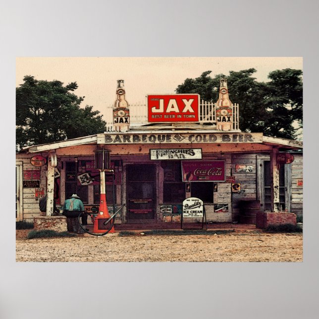 Poster Le Frenchie's Bar (Devant)