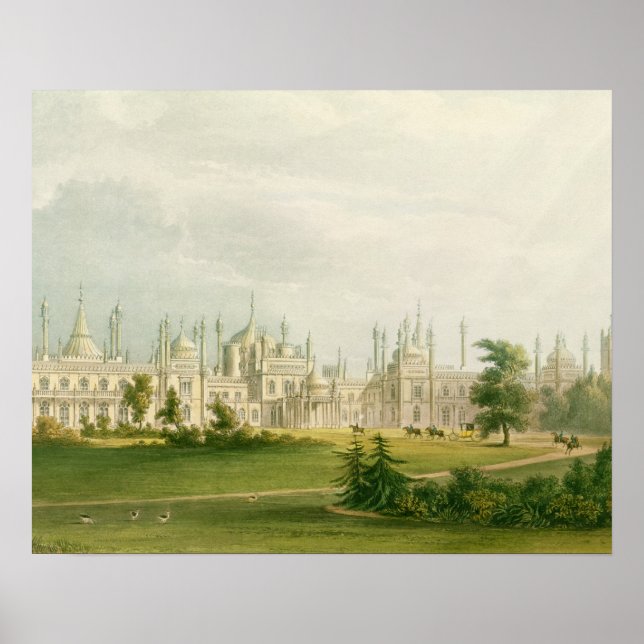 Poster Le Front Occidental, from 'Views of the Royal Pavi (Devant)