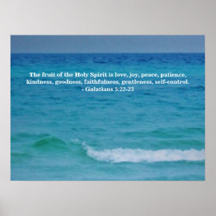 POSTER LE FRUIT DE L'ESPRIT