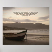 Le Fruit de l'Esprit Bible Verse Boat