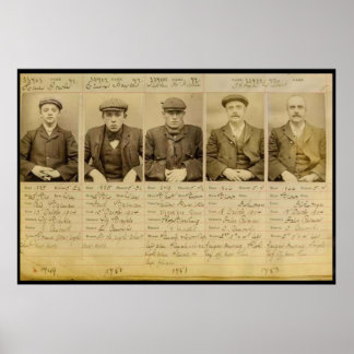 Poster Le gang a appelé les Peaky Blinders qui ont opéré 