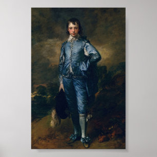 Poster Le garçon bleu