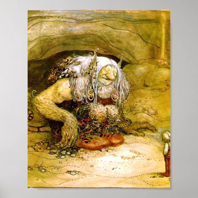 Poster Le Garçon Qui N'Avait Jamais Peur John Bauer (Devant)