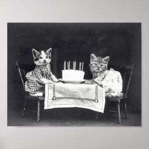 Poster Le gâteau d'anniversaire Harry Whittier Frees 1914