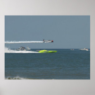 Poster Le GEICO Skytypers et Mlle GEICO.