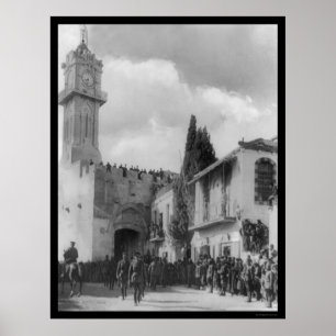Poster Le Général Allenby à Jérusalem 1917