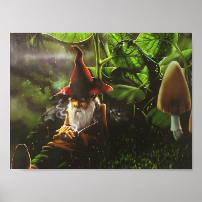 Poster le gnome (Devant)