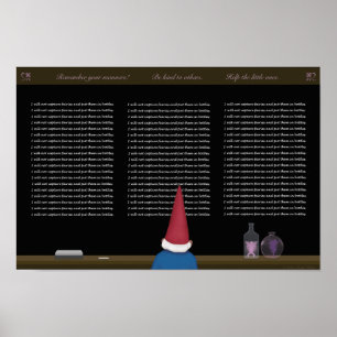 Poster Le gnome vilain
