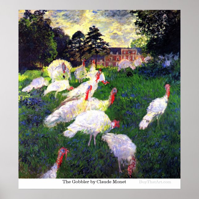 Poster Le gobelet de Claude Monet (Devant)