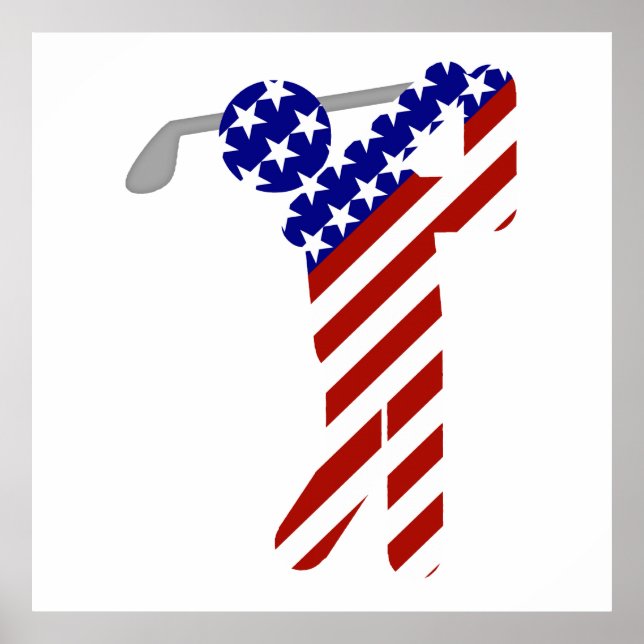Poster LE GOLF DES Patriotes ÉTATS-UNIS (Devant)