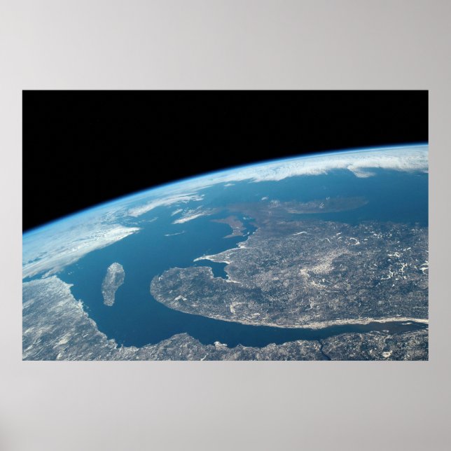 Poster Le Golfe Du Saint-Laurent Et Le Canada. (Devant)