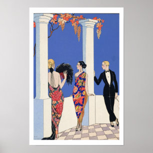 Poster Le goût de Shawls, 1922 (copie de pochoir)