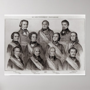 Poster Le gouvernement provisoire de 1848