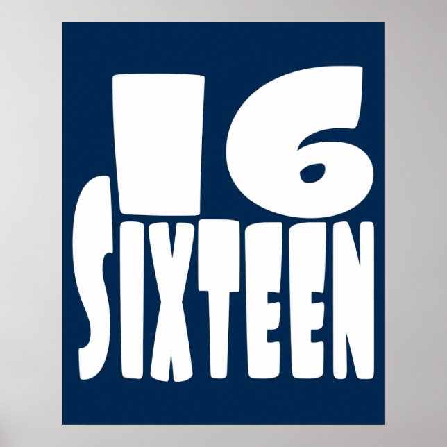 Poster Le grand 16ème anniversaire (Devant)