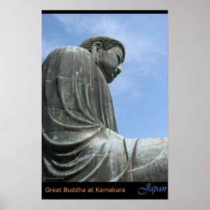 Poster Le Grand Bouddha à Kamakura