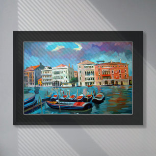Poster Le Grand Canal   Venise, Italie