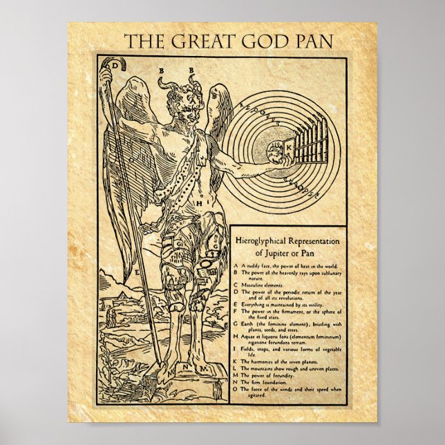 Poster Le GRAND DIEU PAN (Devant)