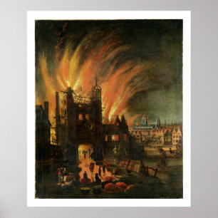 Poster Le grand feu de Londres (septembre 1666) avec Lud