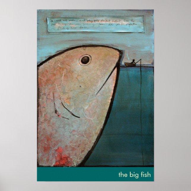 Poster le grand poisson (Devant)