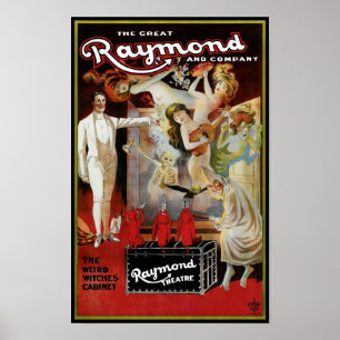 Poster Le Grand Raymon ~ Cabinet de sorcières étranges
